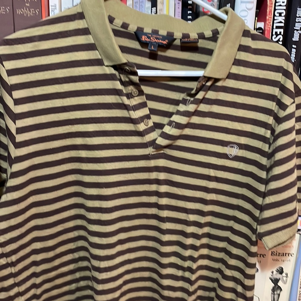 Ben Sherman Striped Polo Shirt